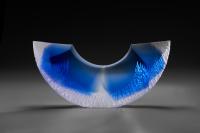 Ice Blue Half Moon by Alex Bernstein