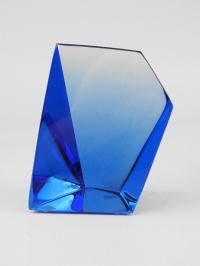 Desk Prism/Blue Faceted by Jake Vincent