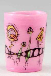 Shot Glass/Pink by Bronwen Heilman
