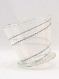 Rolling Glass/White by Pamina Traylor