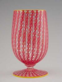 Goblet/Stemless Whirligig by Ralph Mossman/Mary Mullaney