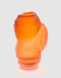 Undula Vessel/Salmon Pink by Brad Copping