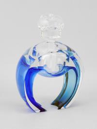 Horseshoe Perfume/Teal & Blue by Kevin Kutch