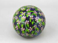 Paperweight/Pink Flowers by Cathy Richardson