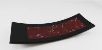Tippa Plate/Black & Red by Martin Kremer