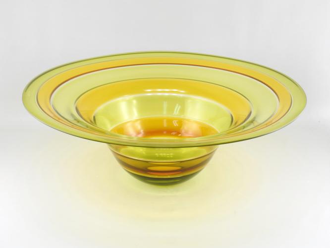 Radiance Bowl/Gold & Olive by Cal Breed