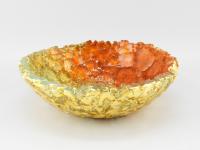 Bowl/Orange by Mira Woodworth
