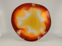 Torch Platter w/Orange by Mark Gordon