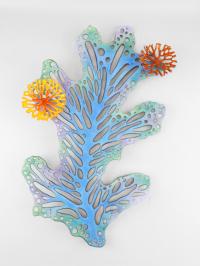 Fan Coral w/Anemone by Glenda Kronke