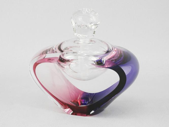Compression Perfume/ Violet & Fuchsia by Kevin Kutch