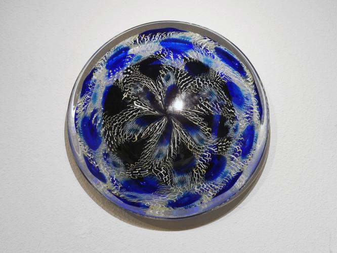Pinwheel/Small Blue by Dan Alexander
