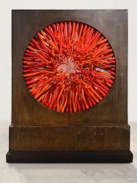 Cthonestesia Series Red Orange Dante by Seth Fairweather