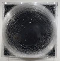 A Kilometer of Glass Coiled in a Cubic Foot III by Justin Ginsberg