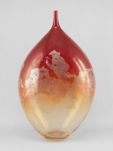 Atlas Vase/Red by David Thai