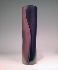 Carved Vessel/Duo Amethyst by Brad Copping