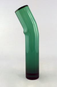 Forest Green Bent Cylinder by Cole Johnson
