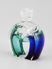 Horseshoe Perfume/Blue & Green by Kevin Kutch