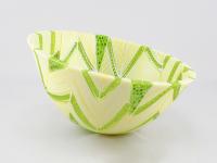 Arrows Series/Green Deep Vessel by Patti & Dave Hegland