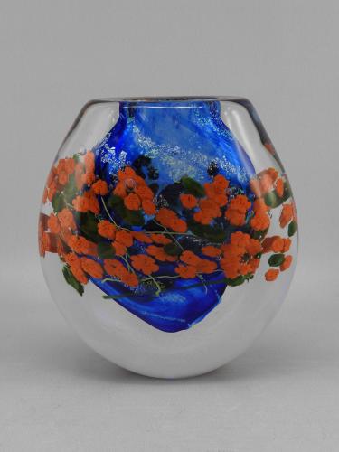 Cherry Blossoms Cased Vase by Shawn Messenger