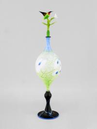 Spirit Vessel/Hummingbird & Floral by Shane Fero