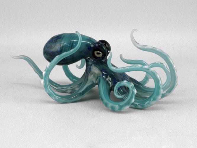 Octopus/Teal by Jennifer Caldwell & Jason Chakravarty