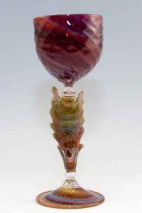 Goblet/Chalcedony Spirit Cup by Brian Kerkvliet