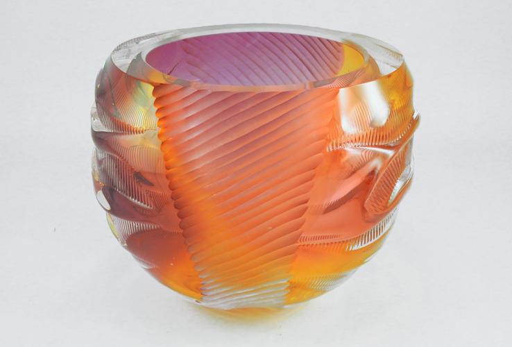 Texture Bowl by Leon Applebaum