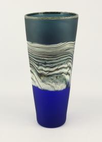 Vessel/Translucent Sage & Cobalt by Danielle Blade/Stephen Gartner
