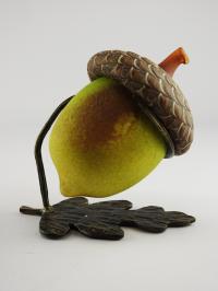 Green Acorn w/Stand by Stanley O'Neil