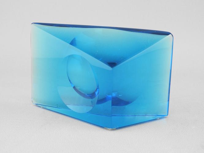 Desk Prism/Aqua Double Lens by Jake Vincent
