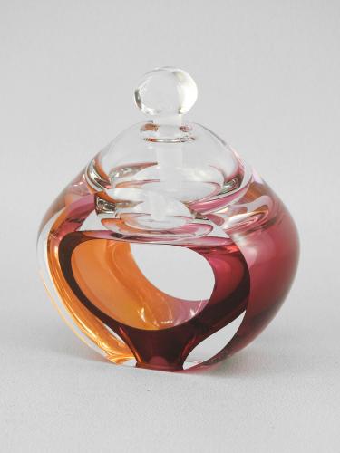 Petite Horseshoe Perfume/Aurora & Fuchsia by Kevin Kutch