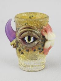 Shot Glass/Monster by Joshua, Eli & Tim Mazet