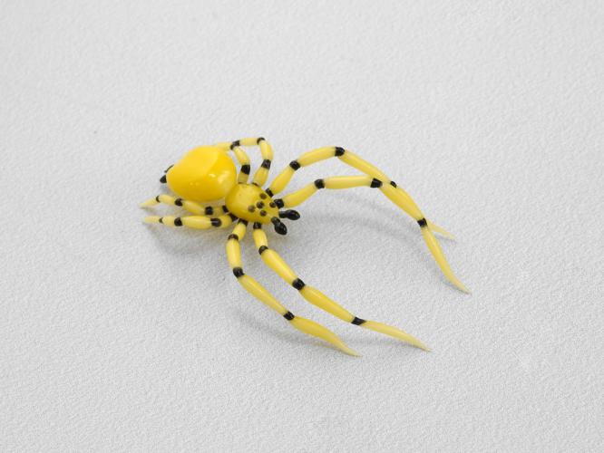 UV Yellow Spider by Michael Mangiafico