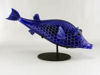 Purple Trunk Fish by Mariel Bass