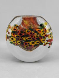 Sunflowers Cased Vase by Shawn Messenger