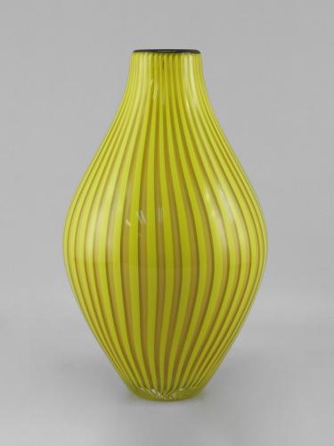 Vessel/Med Yellow & Gold by Michael Hermann