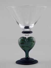 Martini/Teal Sweet Heart by Margaret Neher